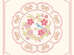 中式传统纹样-文创随身镜系列