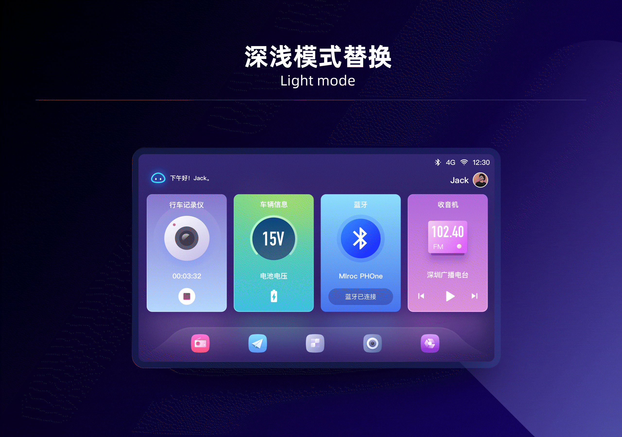 UI设计--车载HMI（图ZMzkxNDcyMzUy） - 主题/皮肤 - 站酷设计师铁甲卡布达原创素材 - 站酷ZCOOL