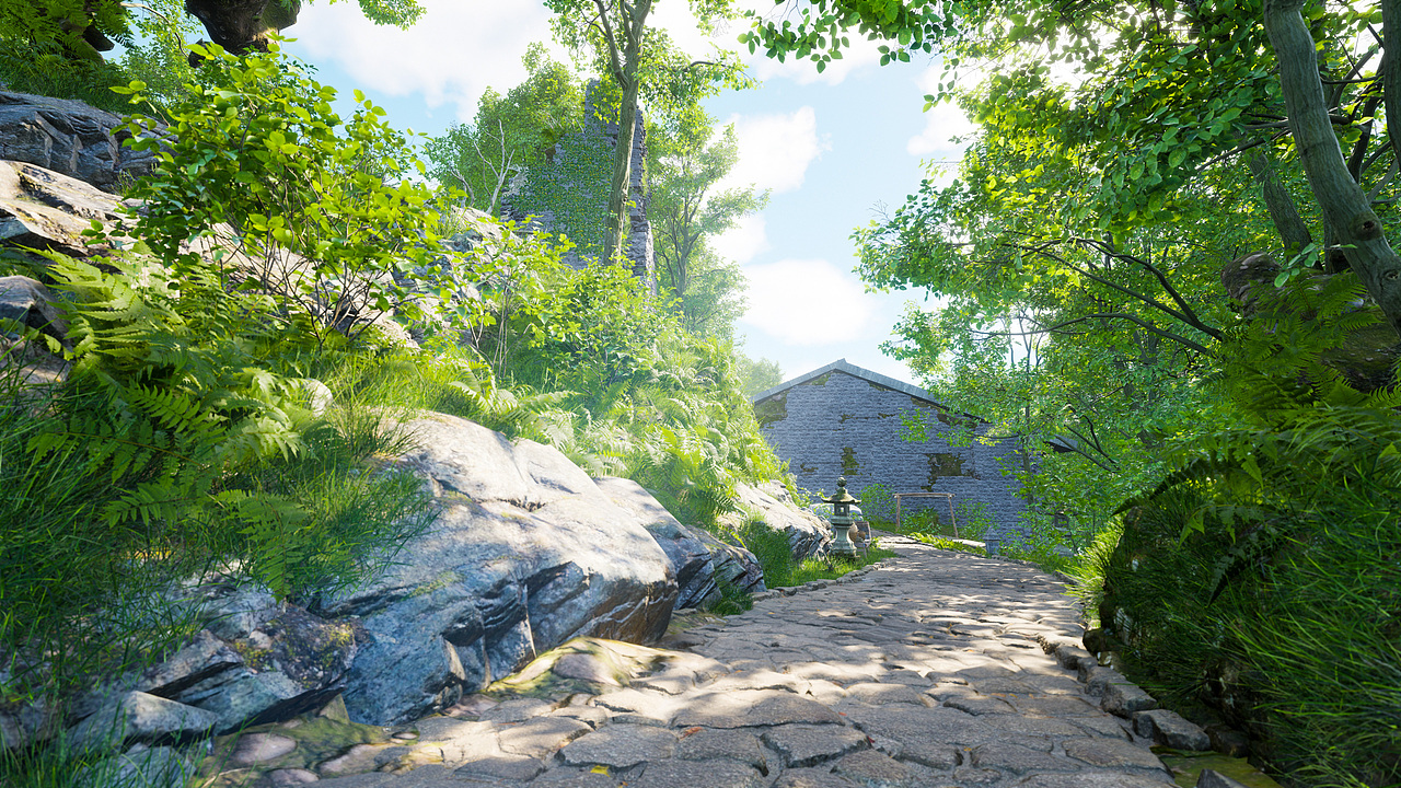 UE5制作【废墟城堡】