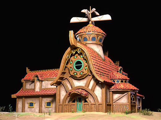 第28集丨盛绘艺点学员3D建模作品