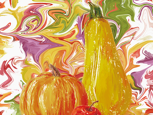 数字插画｜花果