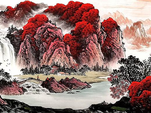 《鸿运当头》 ​180x70厘米12平尺