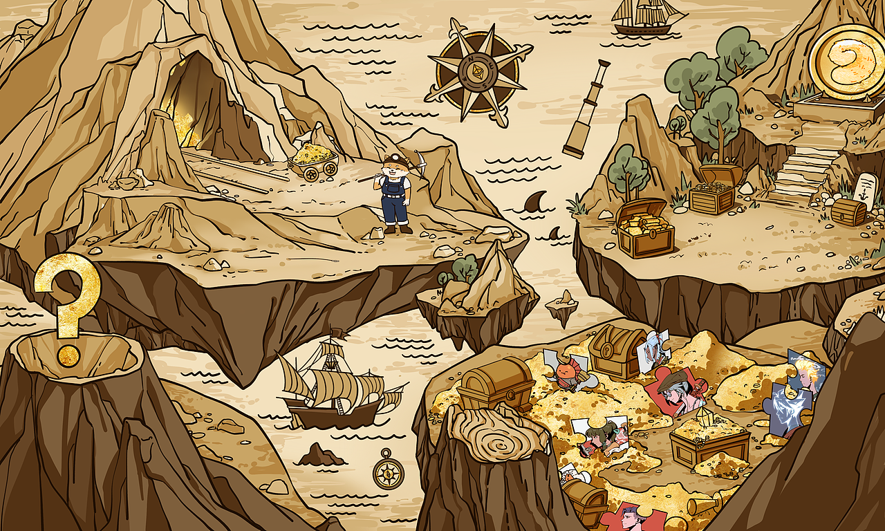 nft插画｜搁浅游戏（图ZMzkxNDg4NTQ0） - 商业插画 - 站酷设计师wycciv原创素材 - 站酷ZCOOL