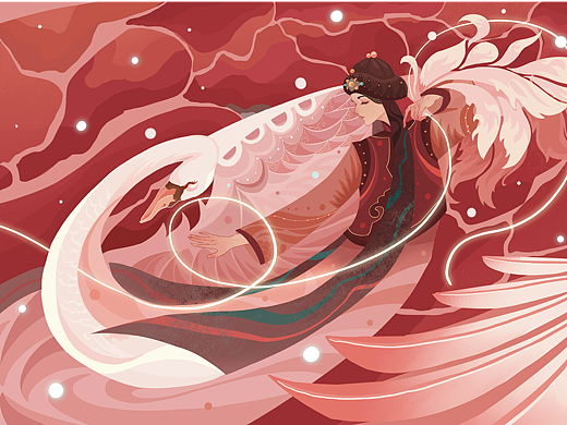 丹青牧歌——蒙古族二十八部落插画