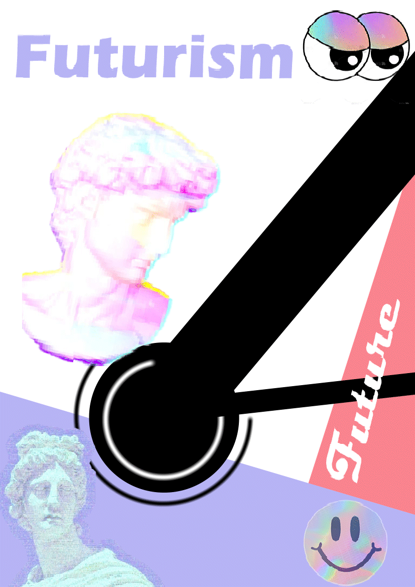 未来主义动态海报