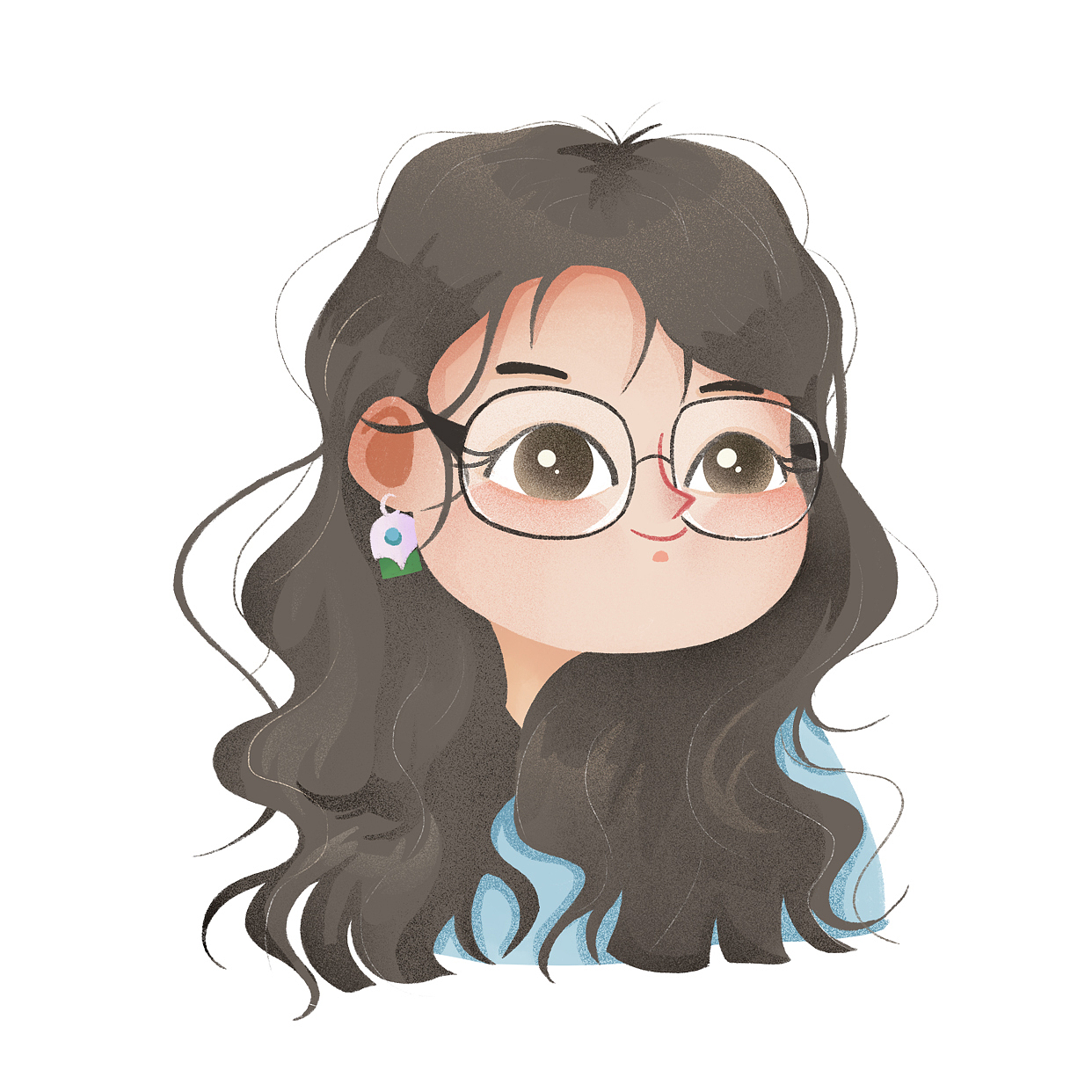 iPad手绘-朋友小像合集（图ZMzkxNTEyMjY4） - 儿童插画 - 站酷设计师唔哩乔安原创素材 - 站酷ZCOOL