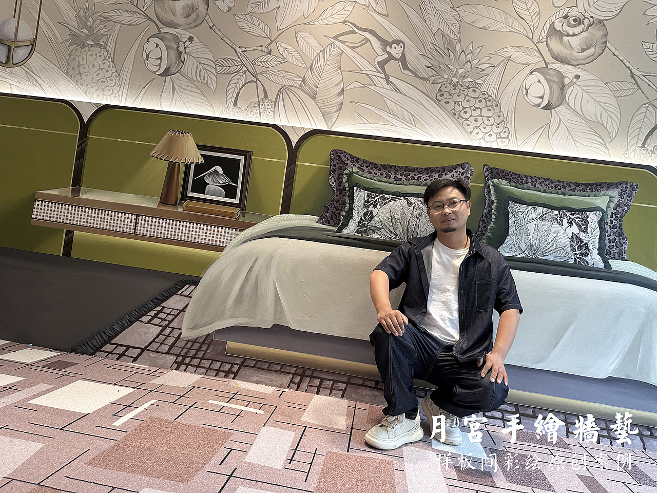 样板间彩绘 清水样板间手绘样板间 西安样板间彩绘 3D手绘样板间 房地产样板间 地产楼市 房地产营销策划 样板间