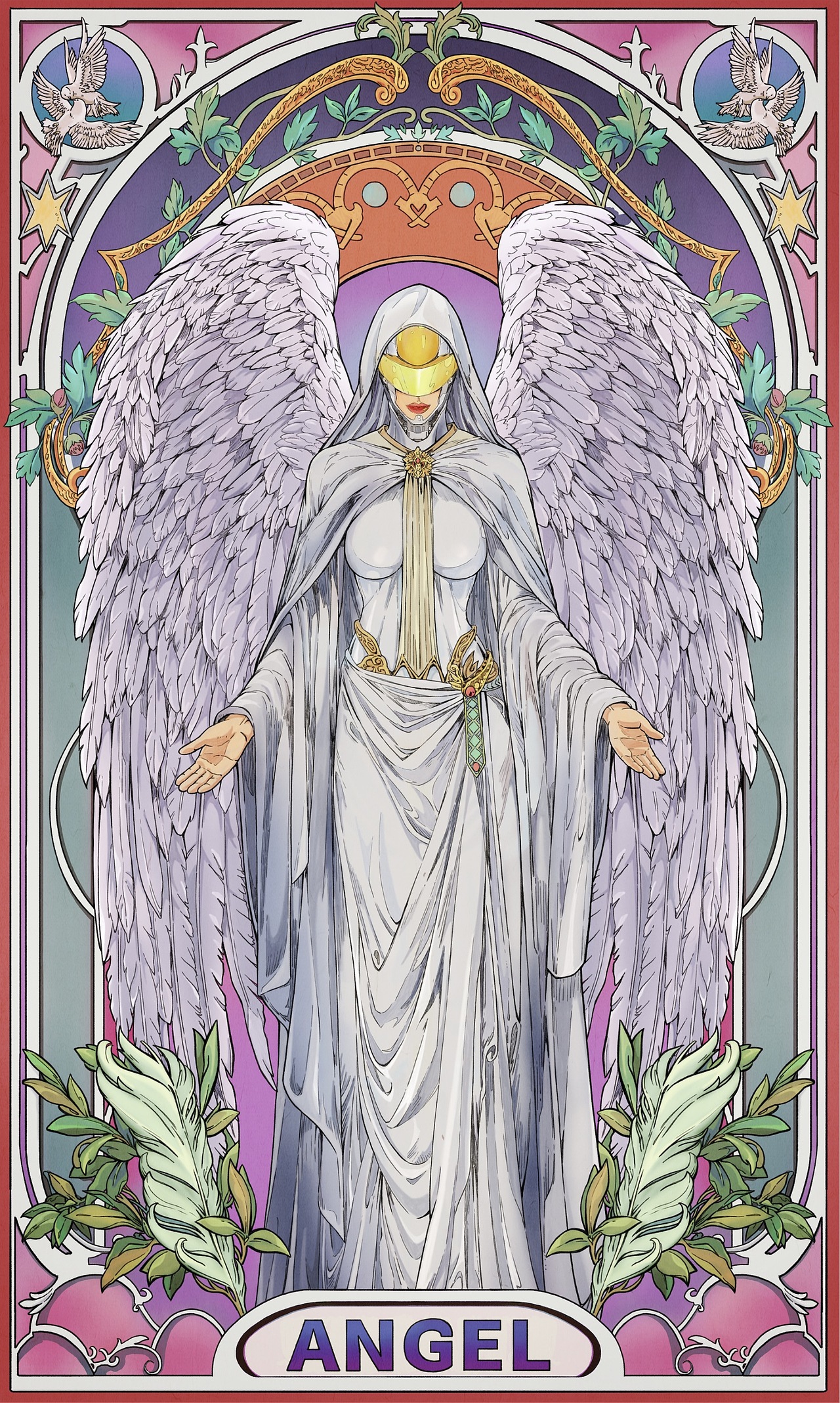 致敬穆夏——THINKER（图ZMzkxNTEzNzc2） - 创作习作 - 站酷设计师GuangYuanYU原创素材 - 站酷ZCOOL