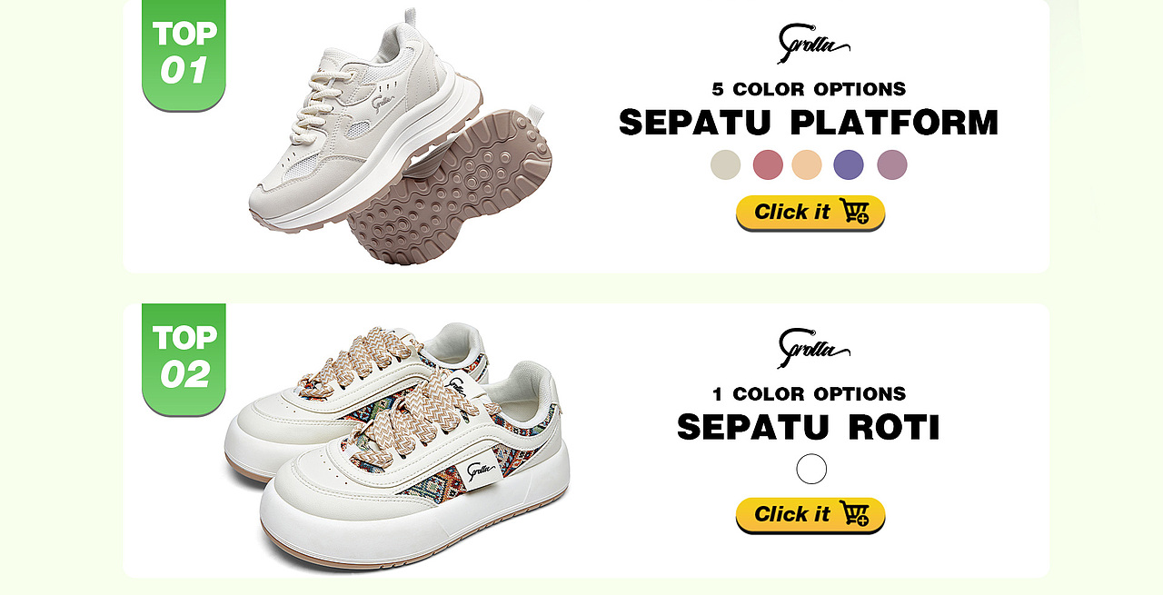 东南亚女鞋日常页面设计