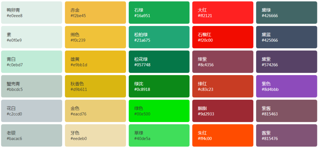 感受中国传统色彩的魅力，每道颜色都诉说着一种中国味