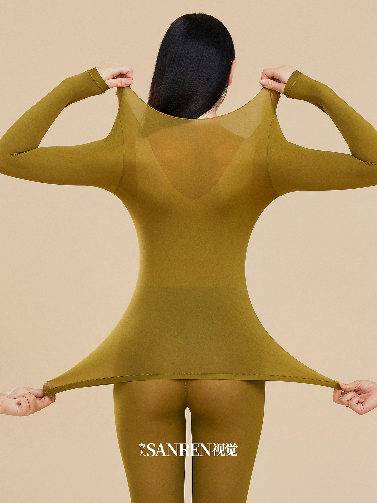 保暖内衣拍摄 模特拍摄 秋衣秋裤 男女内衣拍摄