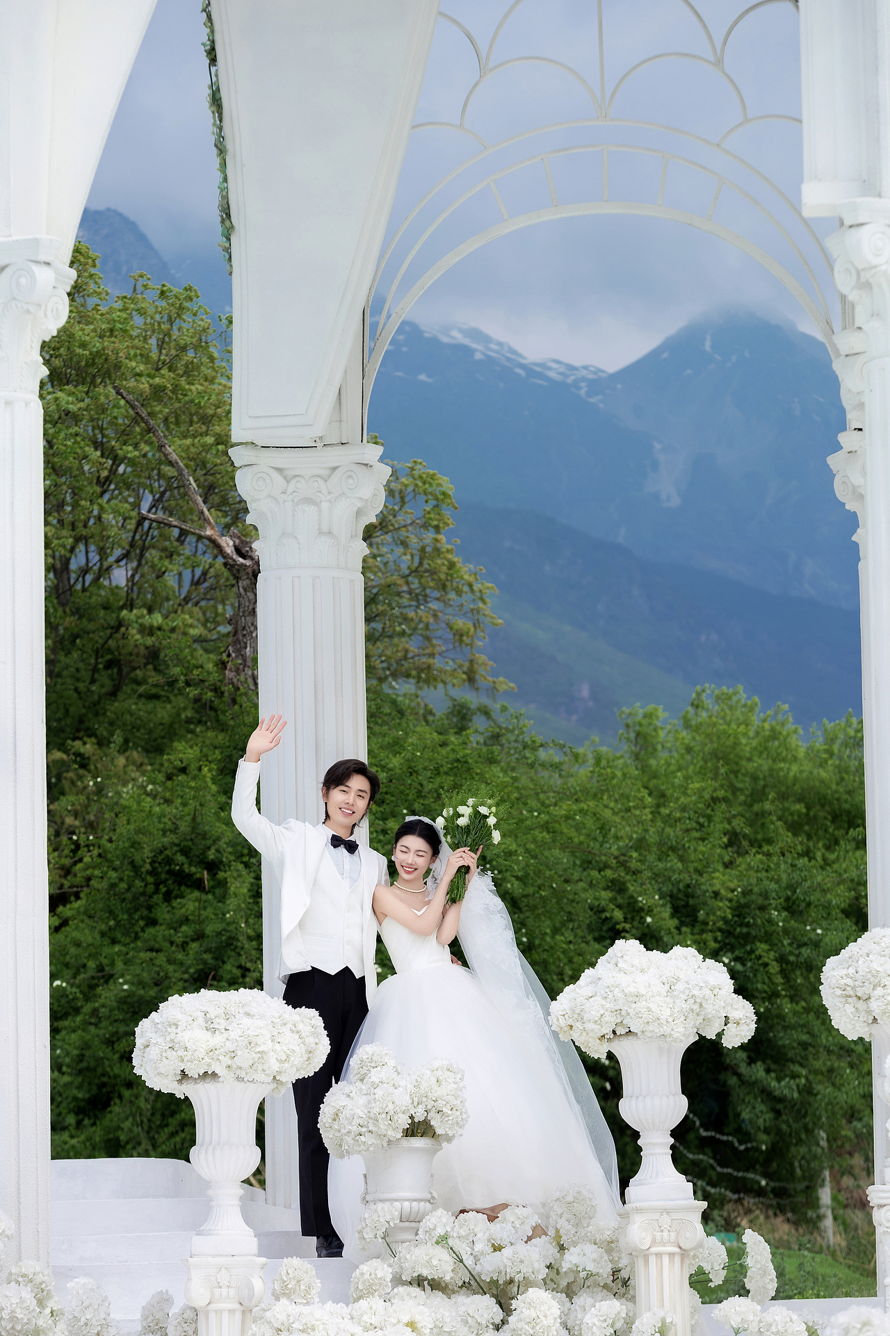 婚纱样片-目的地婚礼仪式