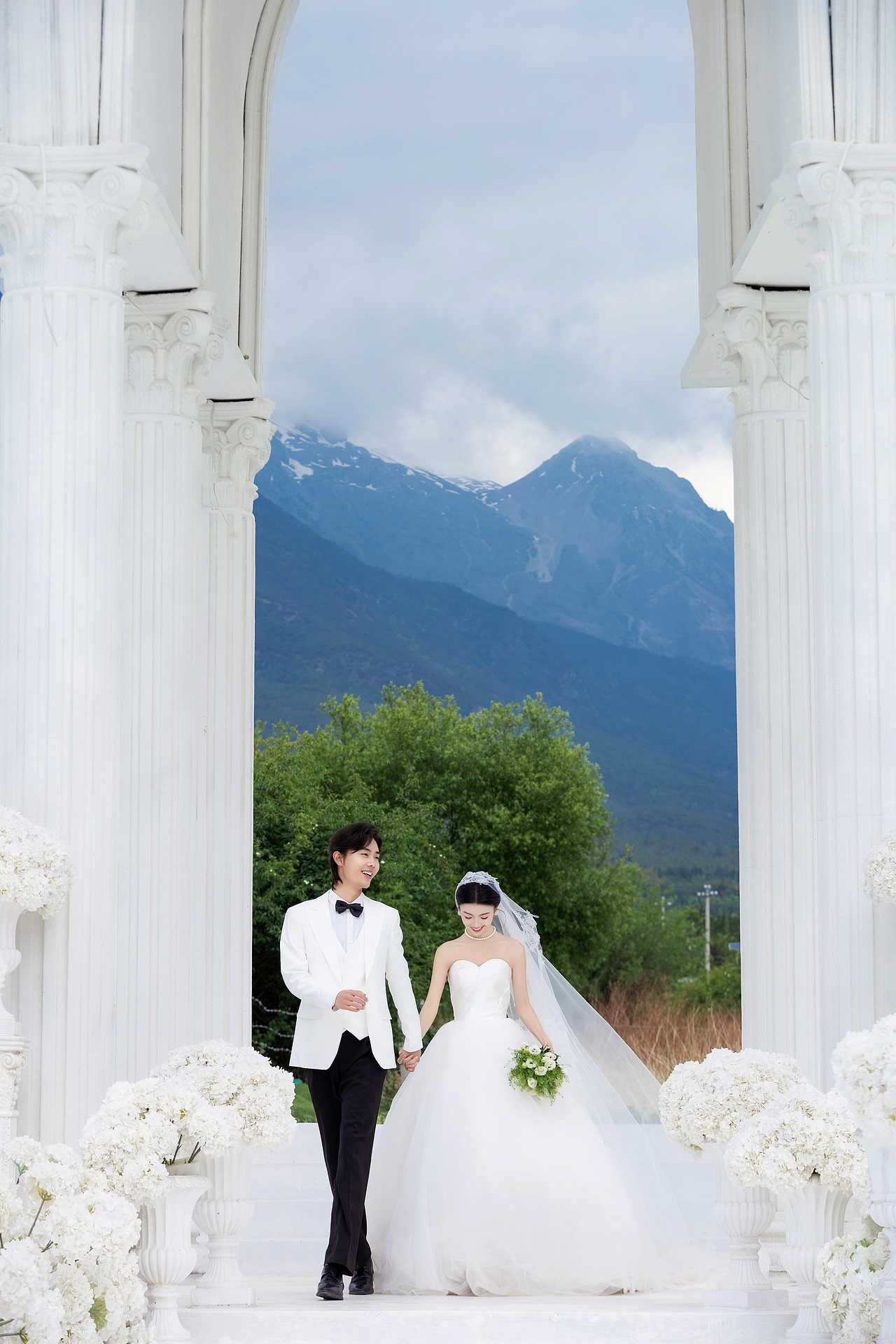 婚纱样片-目的地婚礼仪式