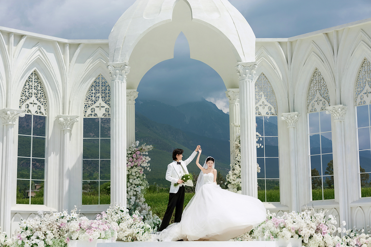 婚纱样片-目的地婚礼仪式