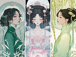 翠影芳华 · 四象图