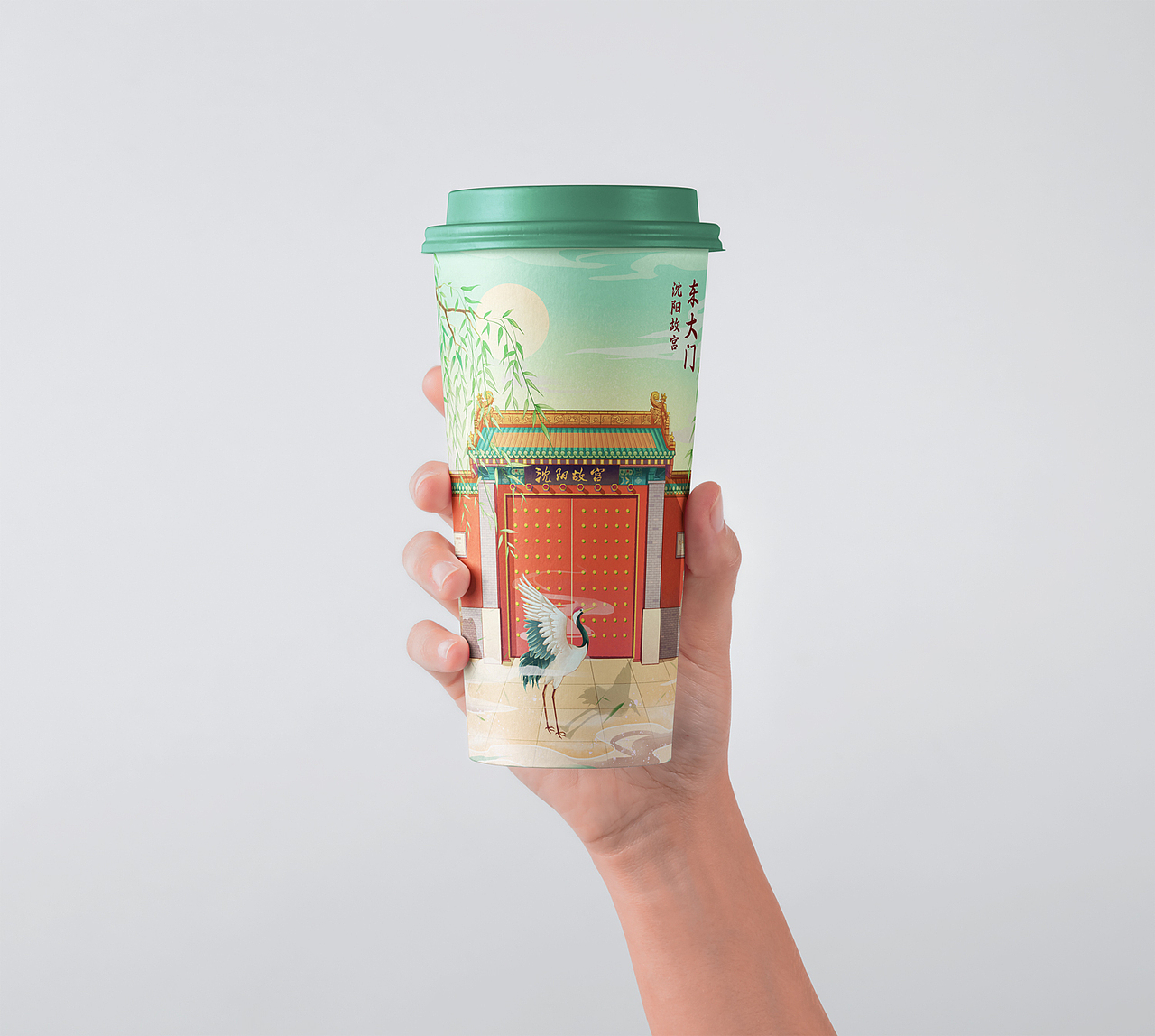 文创插画 | 沈阳故宫 | 东大门