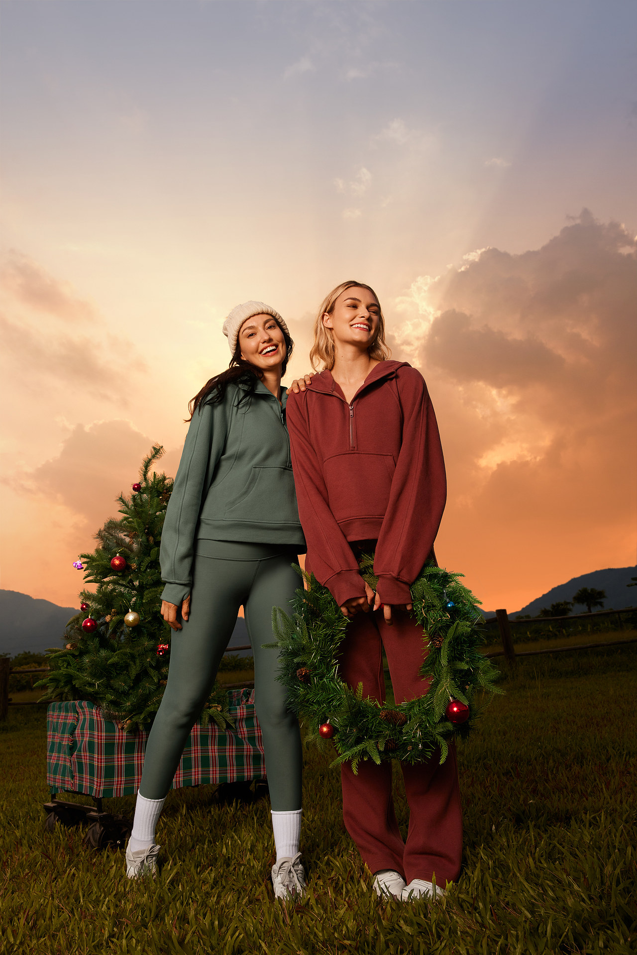 圣诞野餐进行时|把冬天过得有点红