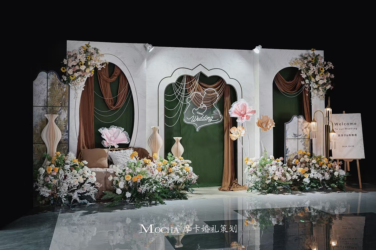 法式婚礼 婚礼布置