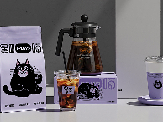 黑咖喵MEOWBREW  COFFEE | 品牌全案设计
