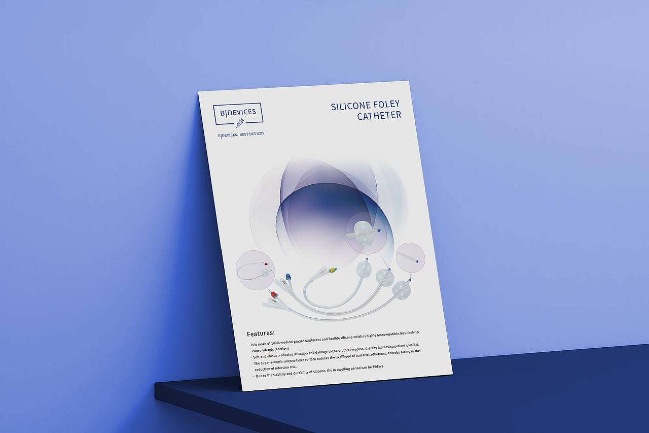 B｜DEVICES 百合医疗产品彩页设计