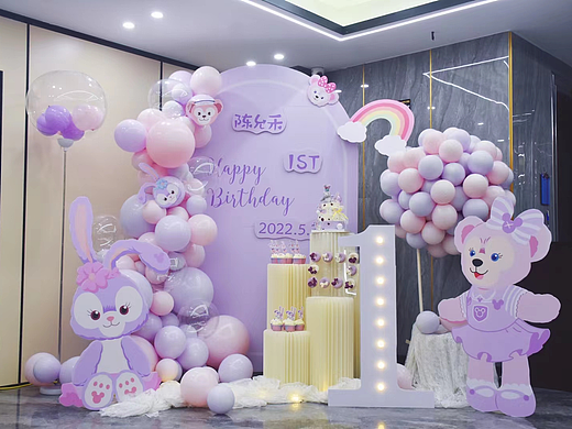 周岁礼场景搭建