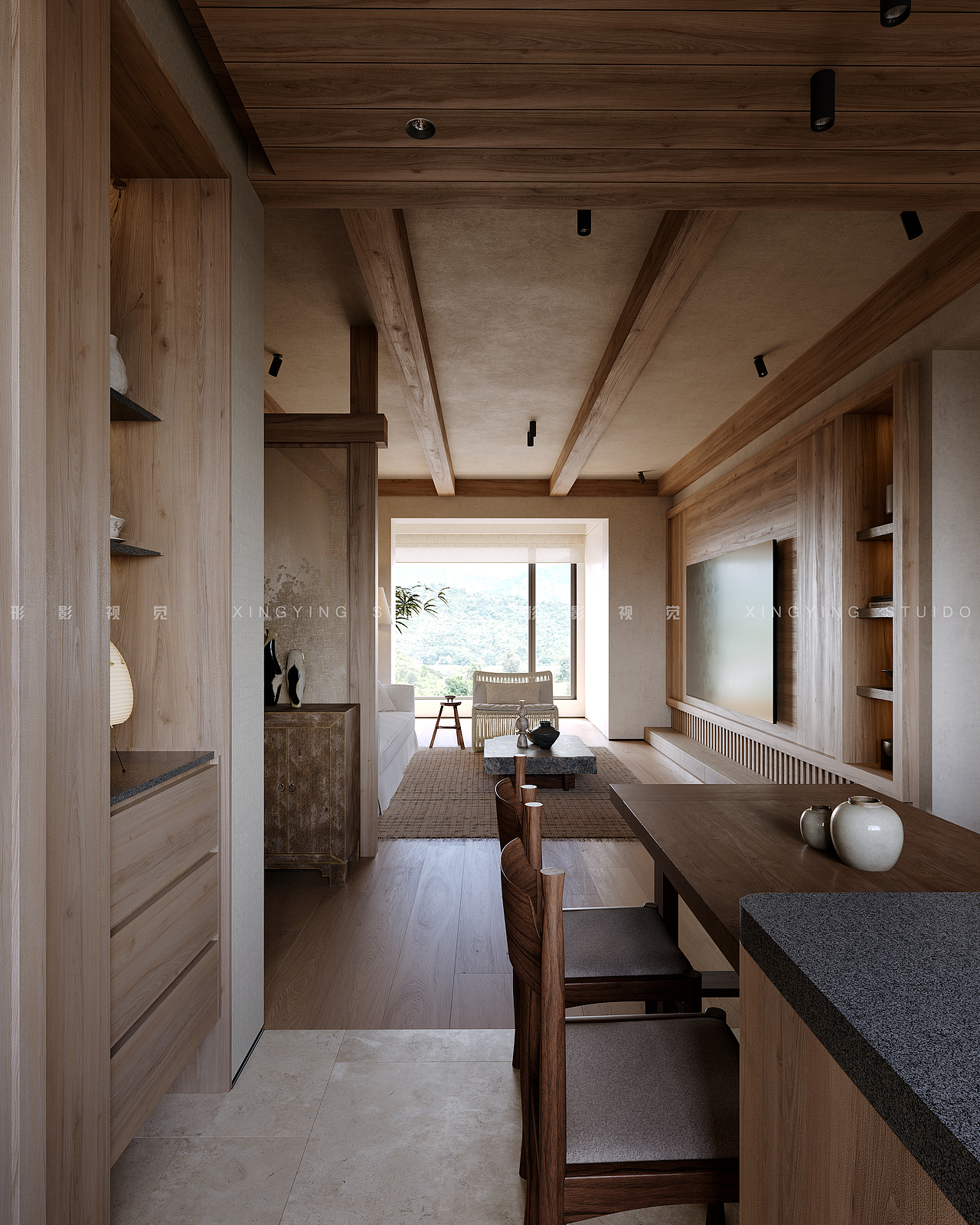 侘寂~效果图渲染