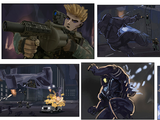 硬派國(guó)漫《特攻悍將》最新章節(jié)更新啦（個(gè)人主頁-ZNzA2MjM3ODQ=） - 中/長(zhǎng)篇漫畫 - 站酷設(shè)計(jì)師焱小楚原創(chuàng)素材 - 站酷ZCOOL