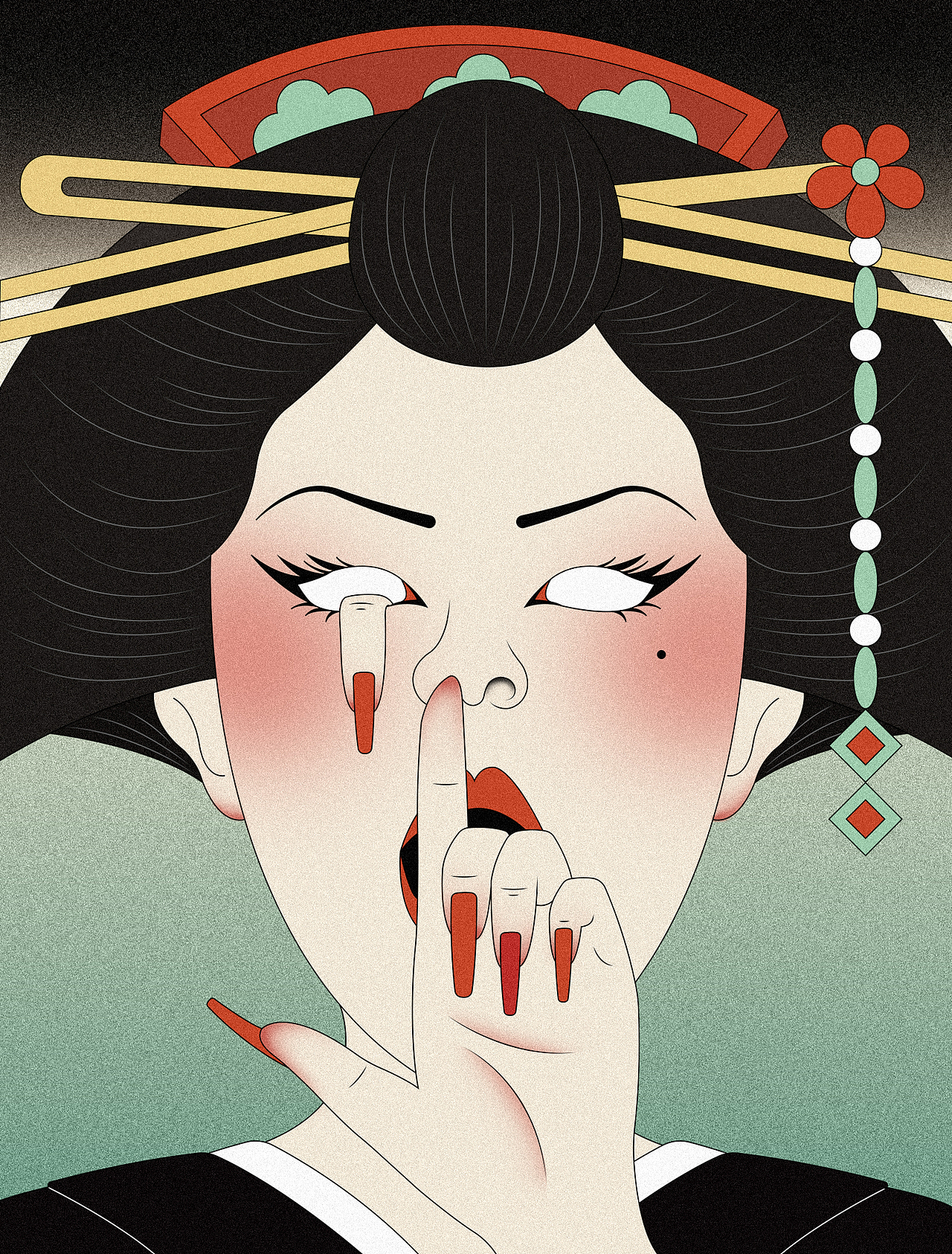 还有这样的“浮世绘”（图ZMzkxNTkxMDQw） - 艺术插画 - 站酷设计师zzz03原创素材 - 站酷ZCOOL