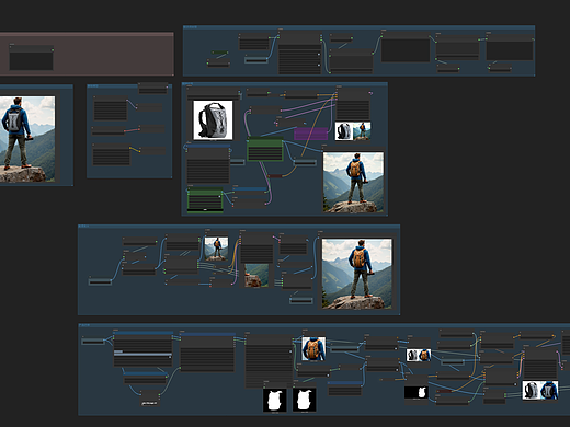 comfyUI工作流商业落地案例展示
