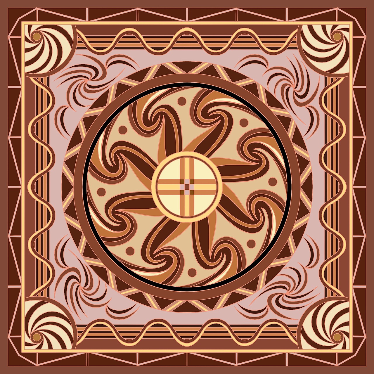 #2025青春答卷# “光、梦、韵”屈家岭纹样文创设计