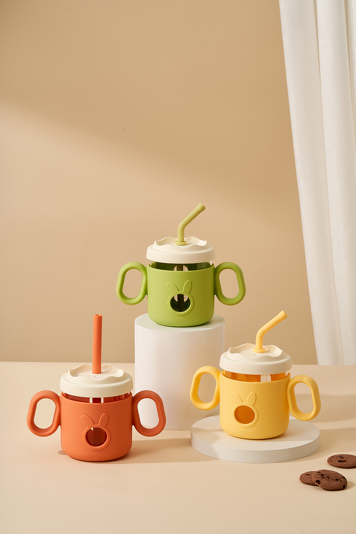 儿童餐盘水杯拍摄