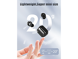 无线蓝牙睡眠耳机三维渲染主图案例