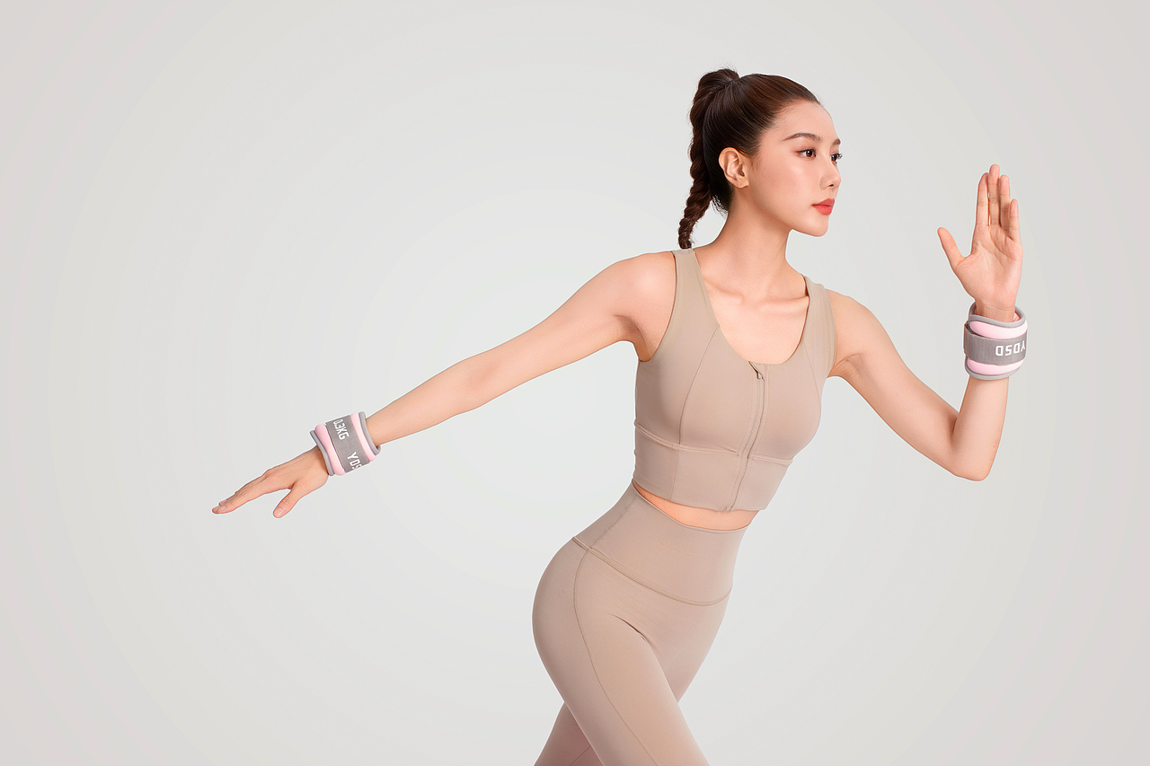 瑜伽运动产品模特拍摄内景