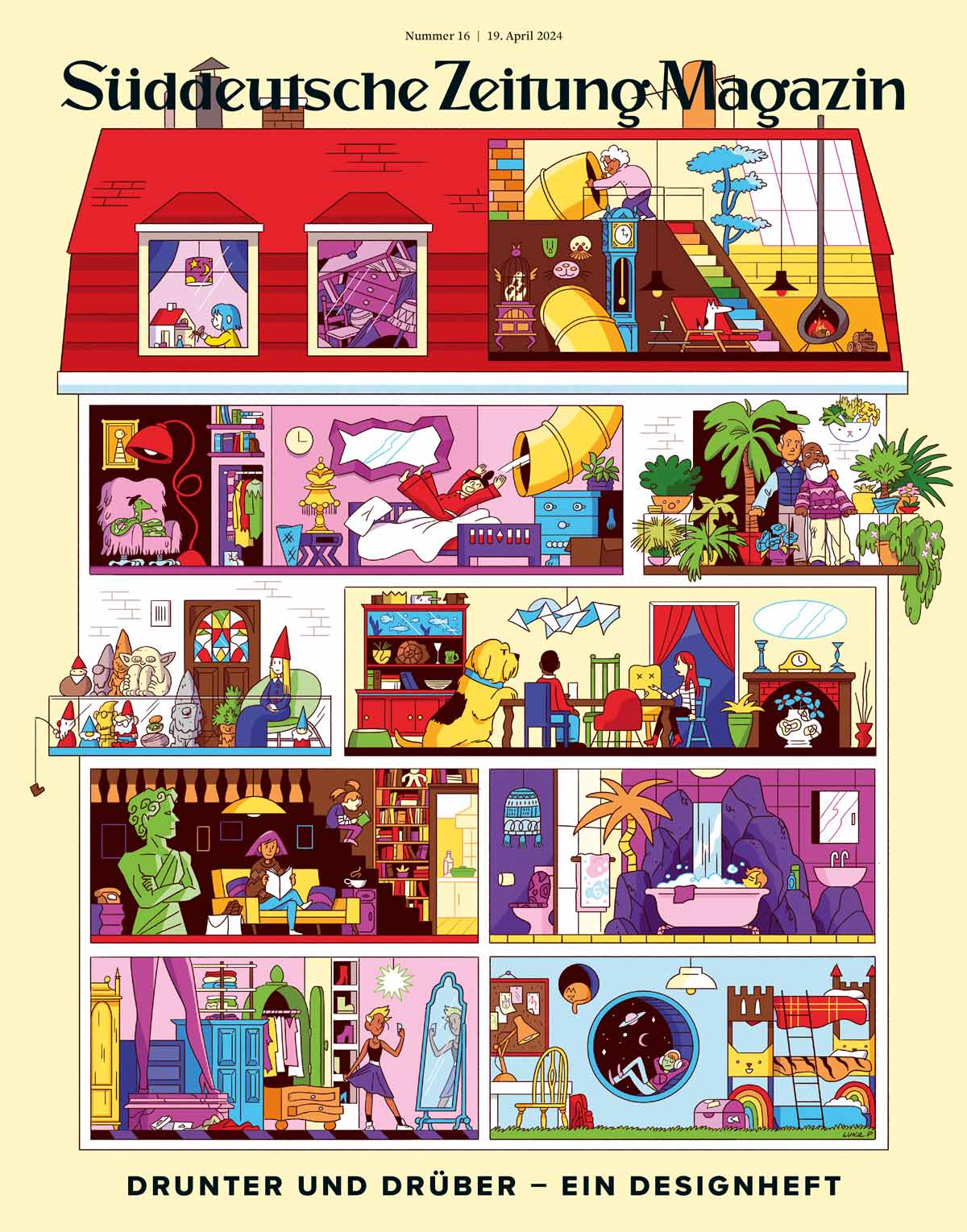 插画如何打动年轻人?德国知名杂志艺术总监:不说教,视觉要大胆