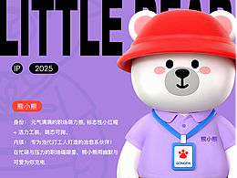 IP設(shè)計(jì)｜治愈系職場(chǎng)萌力熊