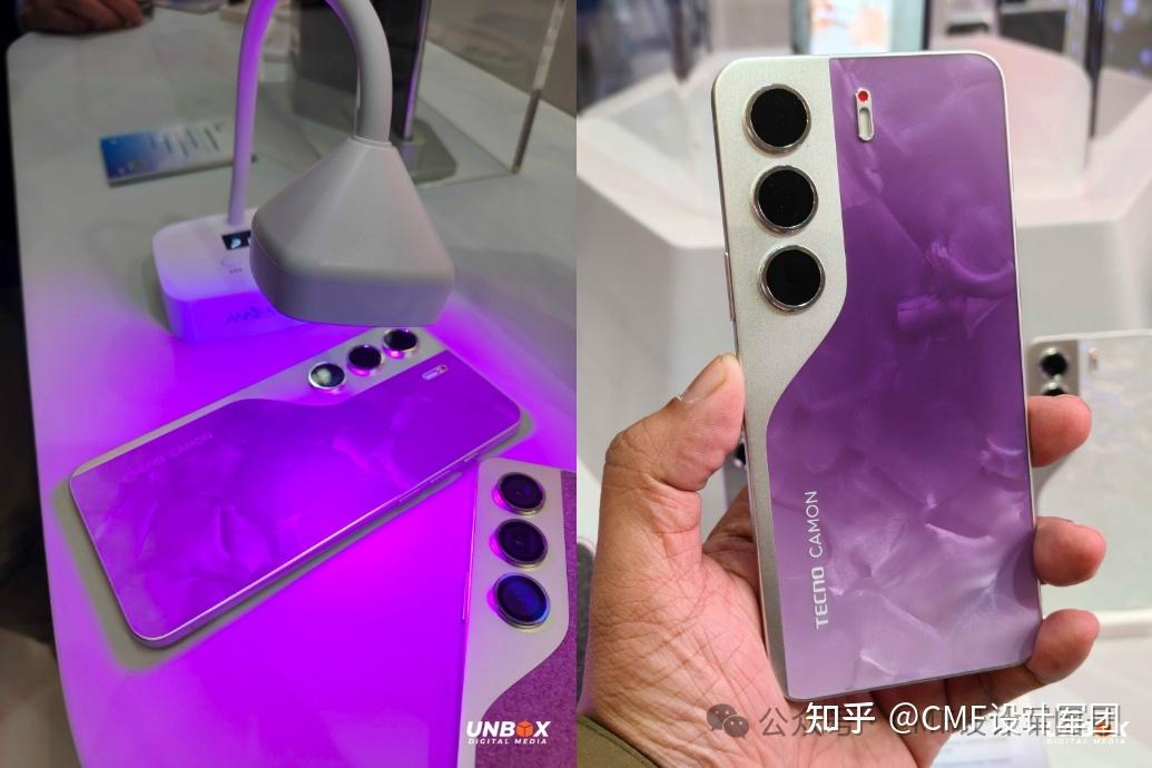 传音酷炫变色概念手机再次亮相，光变+电致变色技术齐上阵！