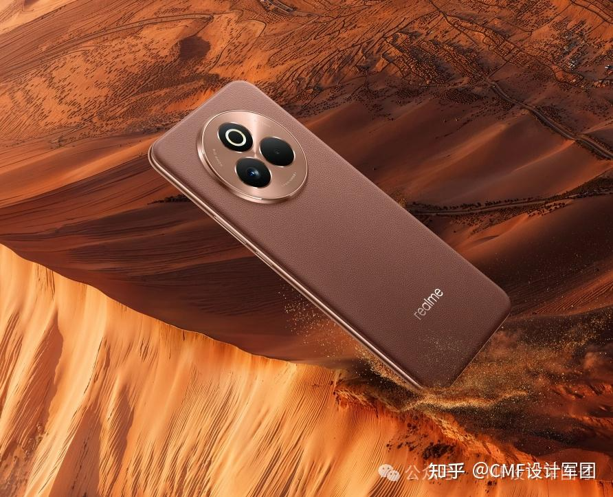 继温感变色之后，realme发布夜光手机，发光变色纤维后盖打造