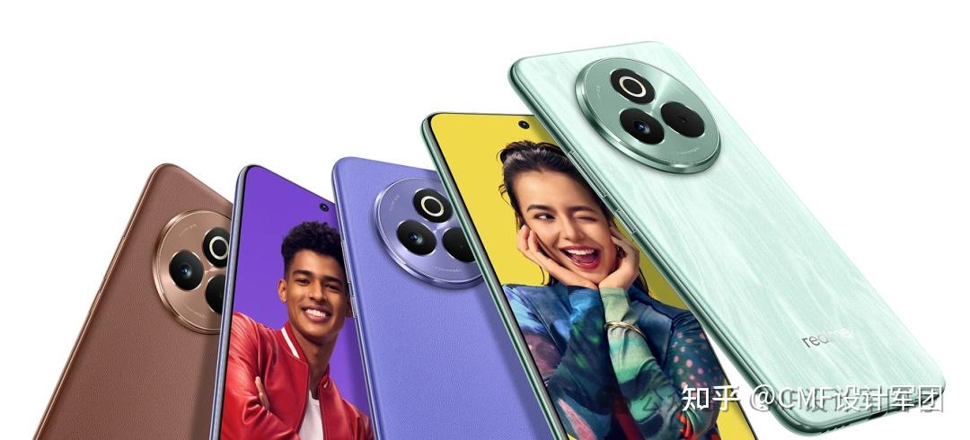 继温感变色之后，realme发布夜光手机，发光变色纤维后盖打造