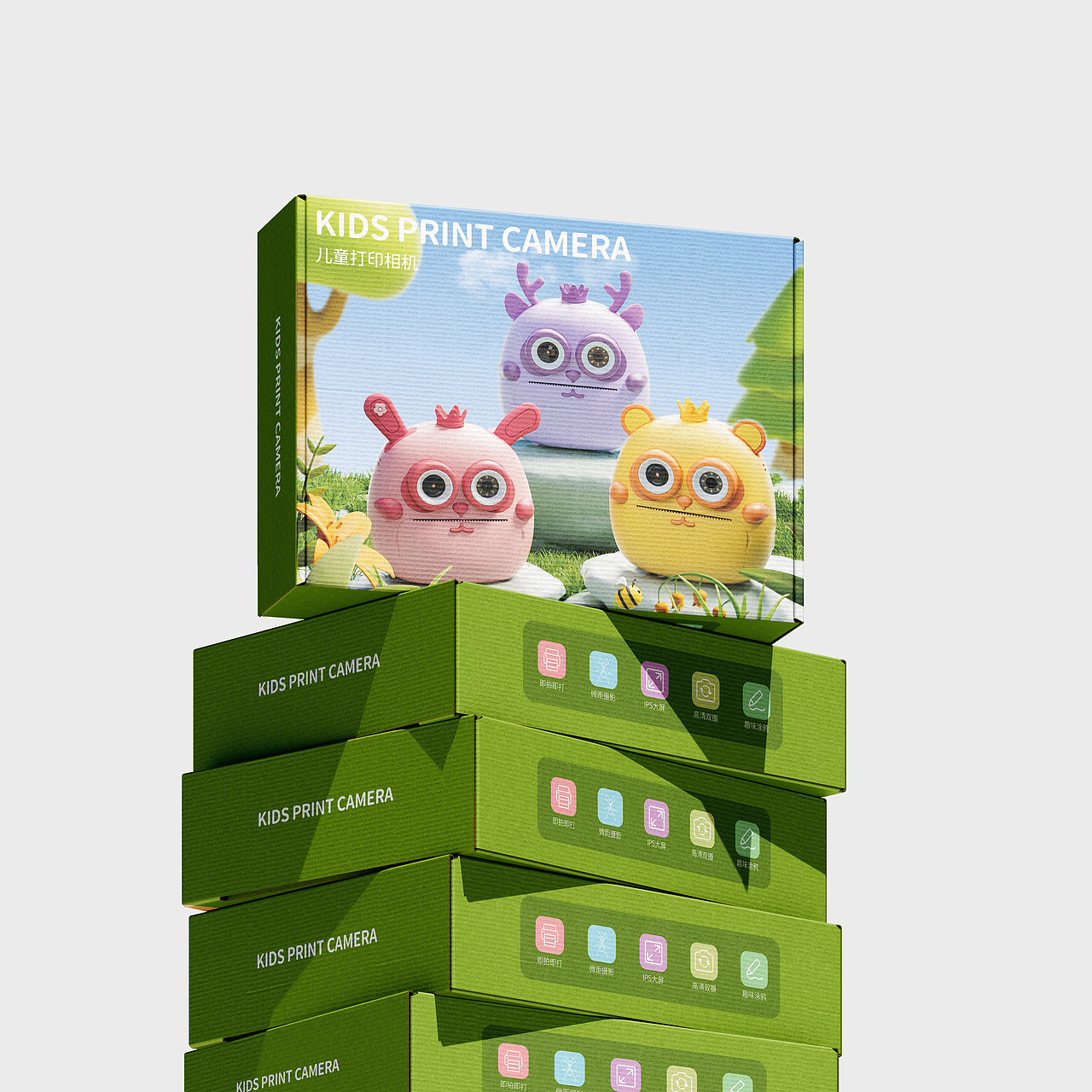 儿童微距拍立得相机