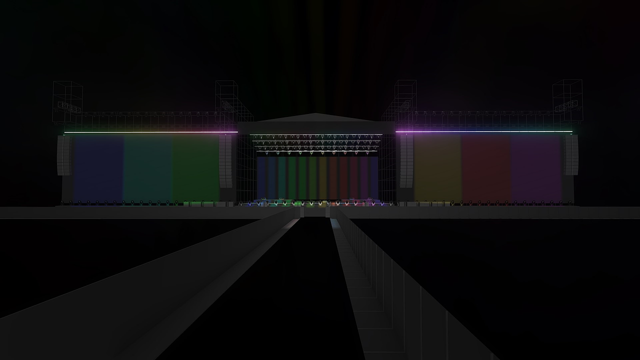 音乐节舞台设计（图ZMzkxNjMzMjMy） - 舞台美术 - 站酷设计师Z91961039原创素材 - 站酷ZCOOL