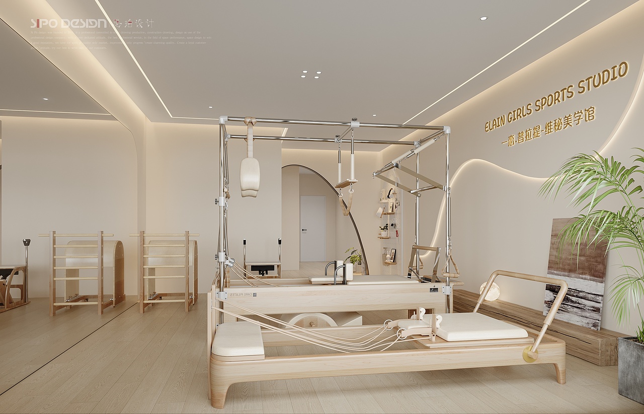 瑜伽馆（图ZMzkxNjQ0NzQ0） - 商业空间设计 - 站酷设计师思珀小许原创素材 - 站酷ZCOOL