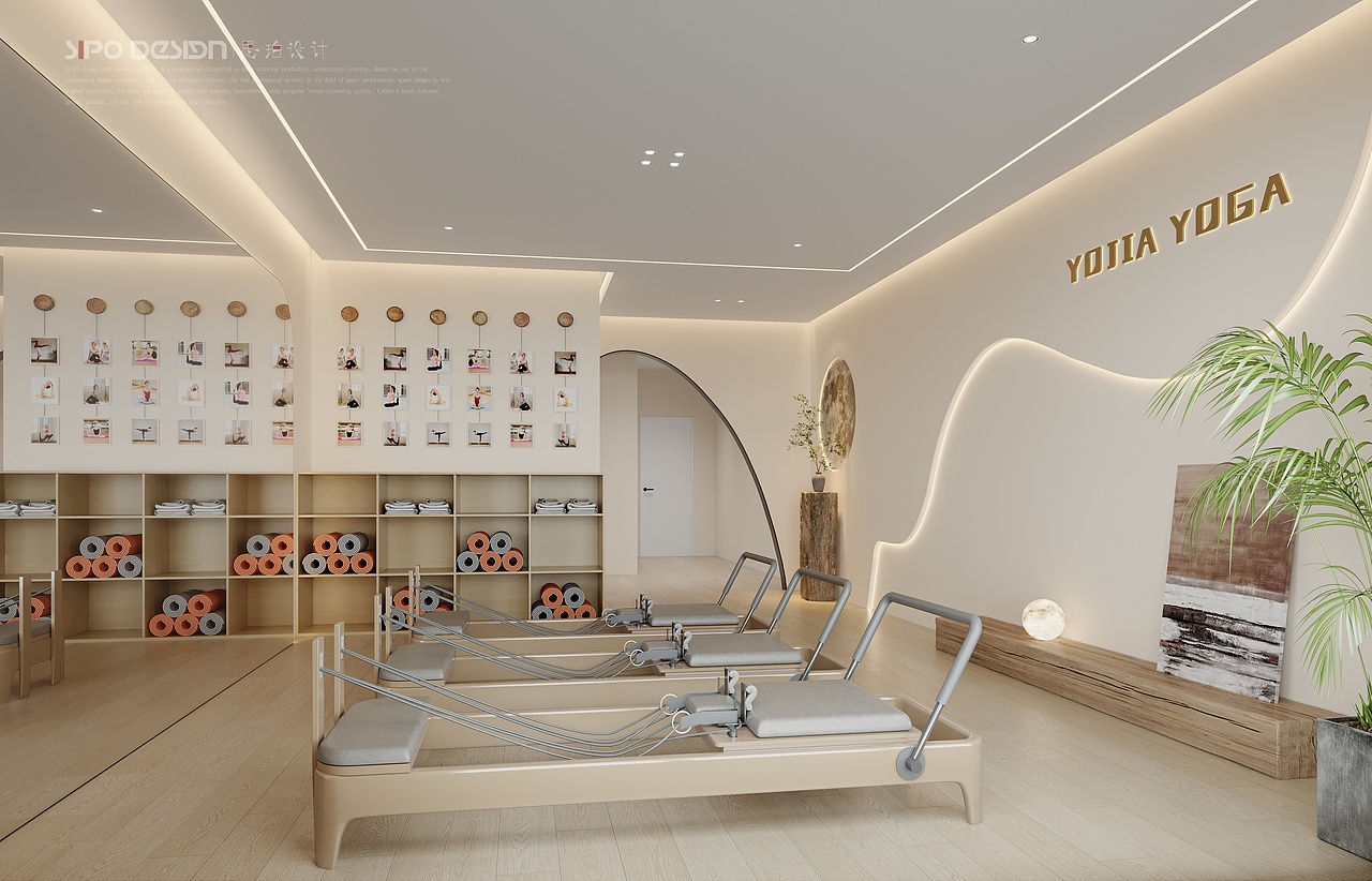 瑜伽馆（图ZMzkxNjQ0NzQ4） - 商业空间设计 - 站酷设计师思珀小许原创素材 - 站酷ZCOOL