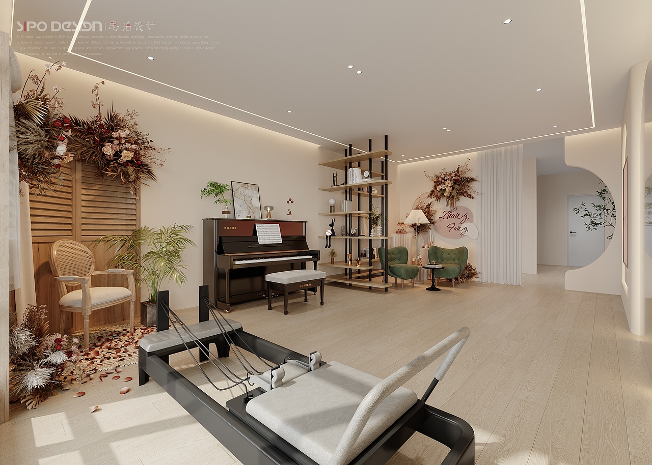 瑜伽馆（图ZMzkxNjQ0NzUy） - 商业空间设计 - 站酷设计师思珀小许原创素材 - 站酷ZCOOL