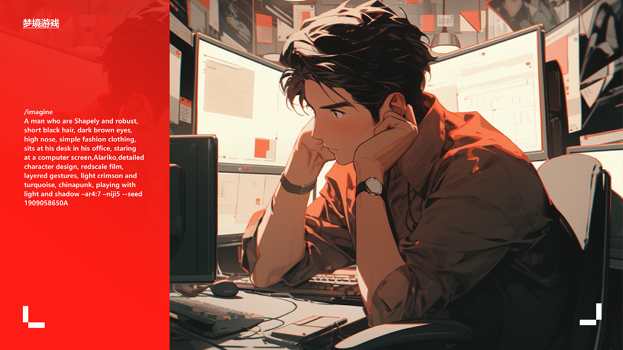 梦境游戏 MJ+SD(controlnet)