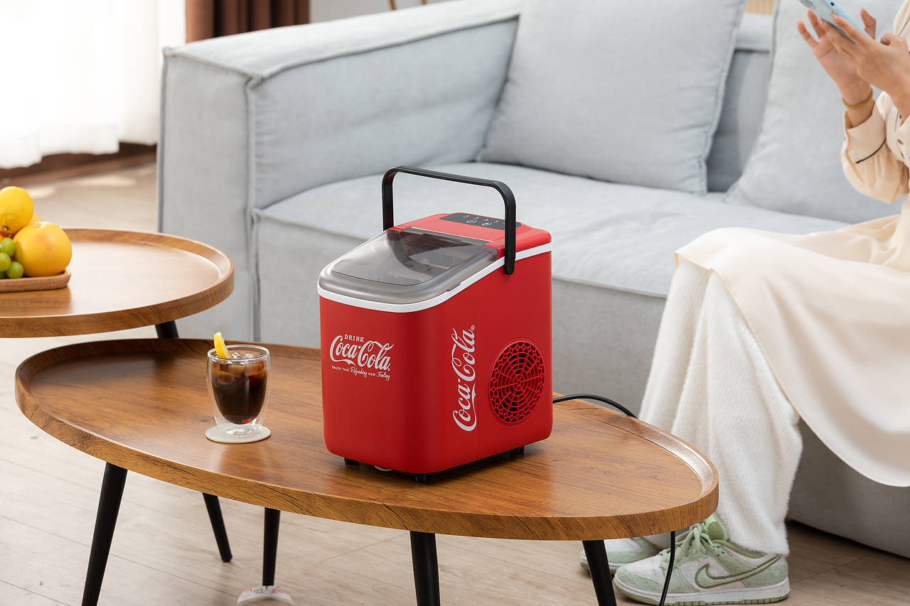 小家电制冰机电商套图拍摄