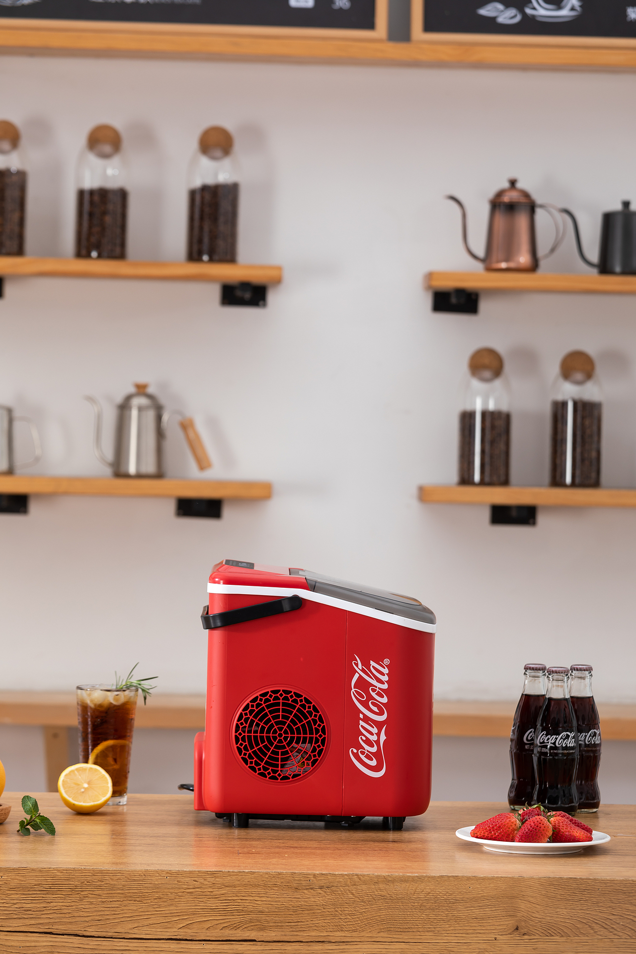 小家电制冰机电商套图拍摄