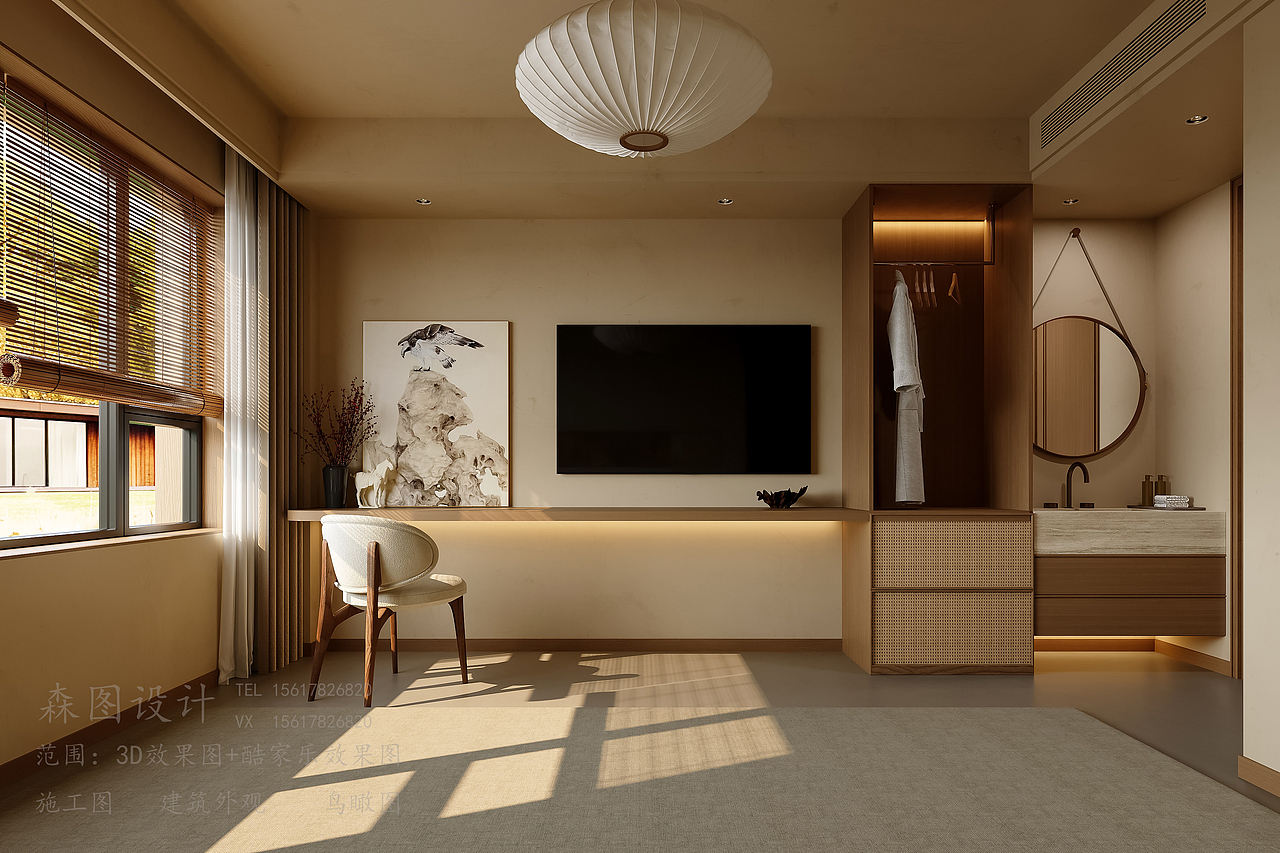 郑州森图效果图表现（图ZMzkxNjYxMzQw） - 酒店餐饮设计 - 站酷设计师森图视觉空间表现原创素材 - 站酷ZCOOL