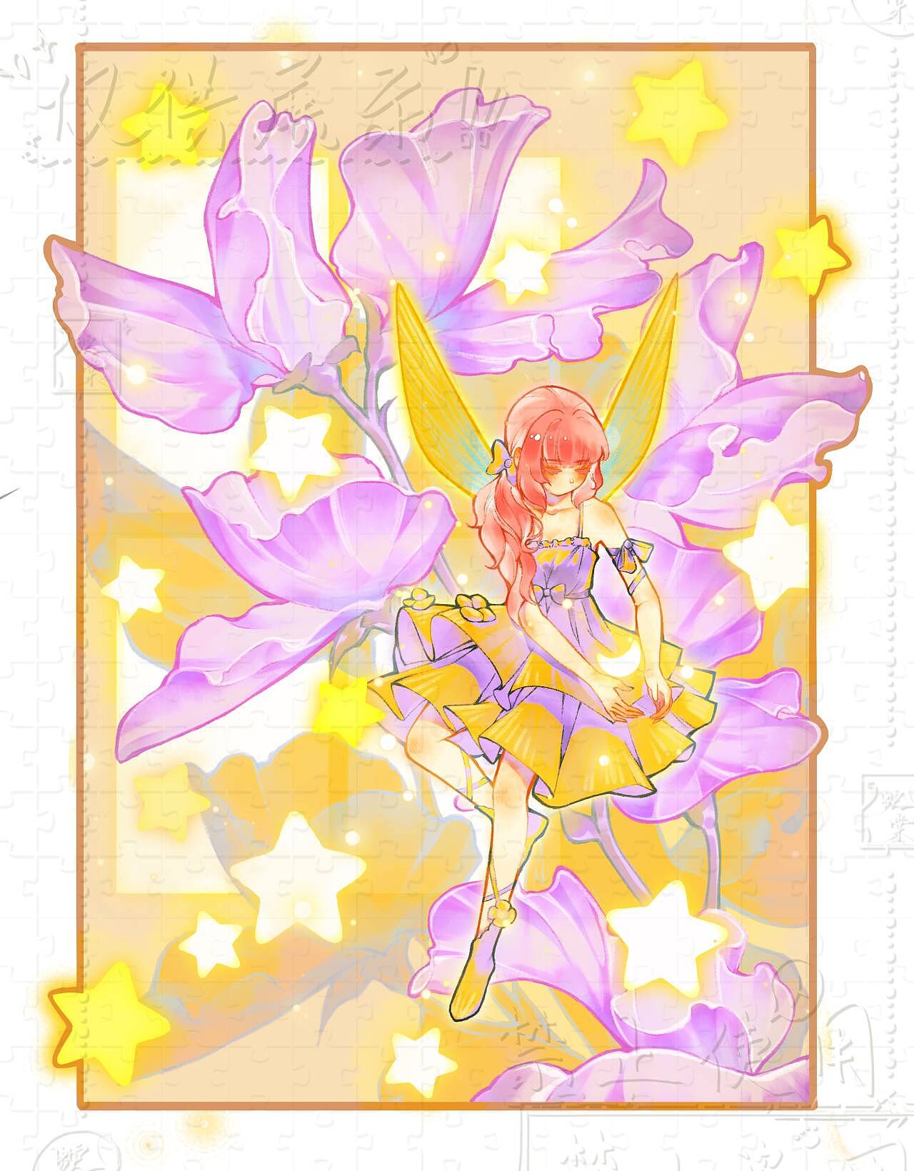 来看看我笔下的小花仙吧