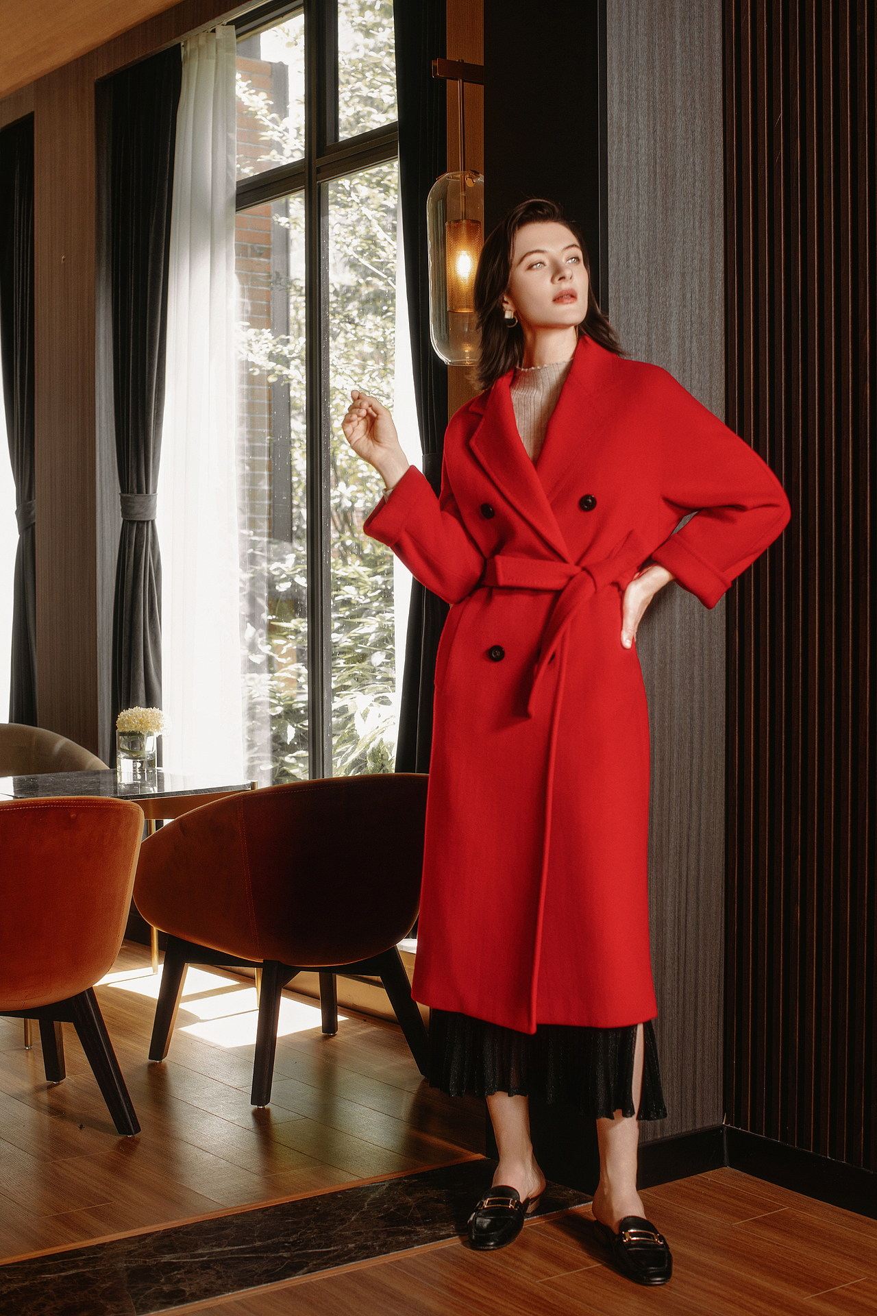 女装大衣画册(广告)拍摄案列