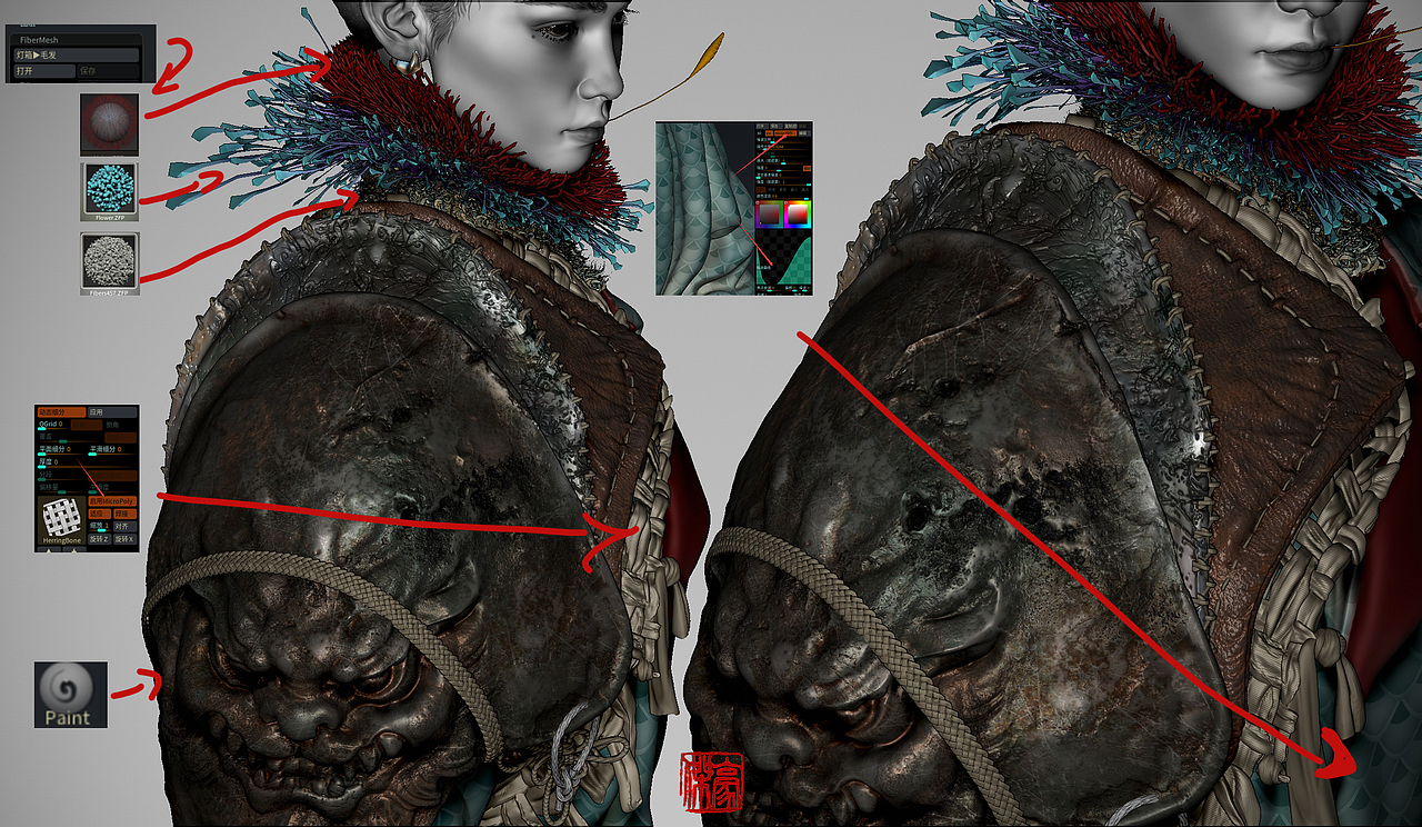 高冷战妹（图ZMzkxNjczNDI0） - 人物/生物 - 站酷设计师豪色原创素材 - 站酷ZCOOL